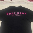 Awesome Bret Hart T-shirt Wwe Authentic Wear Medium Foundation Hitman Wrestling