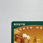 Tokyo Metro 1-day Open Ticket Telephone Cards Japanese Ntt Vintage