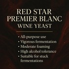 Red Star Red Star Premier Blanc Wine Yeast 500g Brick