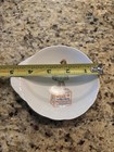 Antique  c  1910  Jell-o Dish  girl On Box  Green Dress  Teapot  Bone China Gold