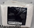 Hudson Park Classic Linens Cotton Percale Full Fitted Sheet Vanilla Sky