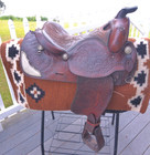 15   Full Qh Bars Simco  5567 Western Equitation Or Trail Saddle 26 4lbs