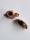 Vintage Chinese Soapstone Carved Brush Pot   Brush Washer Set   scholar   s Desk Art