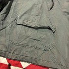 Vintage 1960s Youth Pullover Anorak As Is Worn Green Flaws 