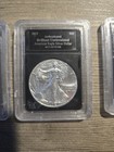 Set Of 7 Brilliant Uncirculated American Eagle Silver Dollars