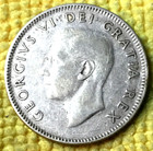 1950 Canada Quarter 25 Cents  800 Silver Coin Km  44