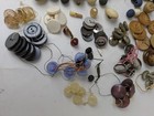 Large Lot Of  Vintage Antique Buttons