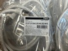 Lot Of 100  New Sealed C2g 3ft Cat6 Snagless Ethernet Cable Shielded-white  95