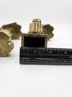 Set 6 Antique Brass Lion Paw Caster  Ornate For Wooden Table Vintage  Elegant 