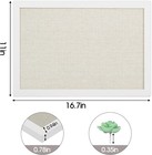 Cork Board Bulletin Board With Linen Blackboard Wall Decor Pin Board For Home 