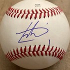 Rawlings Official Ncaa Signed Justin Lebron Baseball  Sec Star  Exact Proof         