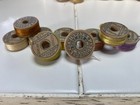 Vintage Wooden Spools Of Thread Mixed Lot Of 141 Cotton Nylon Silk Polyester