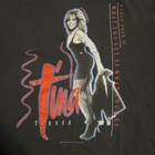 Vintage 1987 Tina Turner Break Every Rule Tour Shirt Black Fade Size Xl