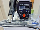 New Silverflo 8586d-iiipro Soldering Station 2 In 1 Hot Air Gun Soldering Iron