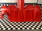 Ski-doo Rev-xm Rev-xs Oem Lava Red Extreme Full Body Skid Plate W  Hware Emp