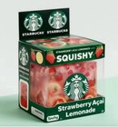 New Starbucks Strawberry Acai Lemonade Squishy Nice Cube Limited Edition