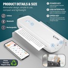 Seznik Portable Inkless A4 Thermal Printer   Portable Mini Printer