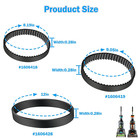 3-pack Replacement Vacuum Belts For Bissell Proheat 2x Revolution Pet Cleaner