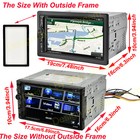 Double Din Car Stereo Dvd Cd Mp3 Player Hd In Dash Bluetooth Tv Radio Aux camera
