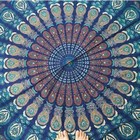 Indian Tapestry Wall Hanging Mandala Throw Hippie Ombre Bohemian Bedspread