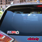 Samoa Vinyl Sticker For Laptop Car Decal Boat Aussie Funny