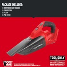 Maxpw- craftsman V20 Cordless Car Pet Handheld Vacuum  