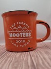 Hooters Coffee Cup Ceramic Mug The Icebox 2019 Lake Tahoe 4  Orange New Retro