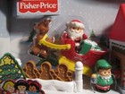 New Fisher Price Little People On The Go Christmas Santa Workshop 2010 Last One