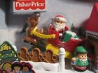 New Fisher Price Little People On The Go Christmas Santa Workshop 2010