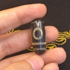 Genuine Ancient Tibetan Agate Dzi Buddhist Talisman Bead