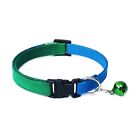 Cute Adjustable Breakaway Collar With Bell For Kitten Cat Dog Puppy 5 Colors