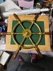 Vintage Brass Ship Wheel Nautical Helm Decorative Maritime 6 Handle 20    