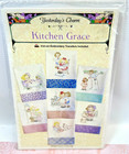 Yesterdays Charm Kitchen Grace Iron On Embroidery Transfer Pattern Children