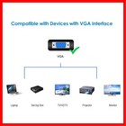 Lot Of 100 Vga To Vga Cable 5ft 1080p Hd Male To Male Monitor Laptop Pc Computer