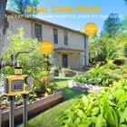 Sprinkler Timer Brass Swivel Water Timer For Garden Hose 2 Zone Programmable