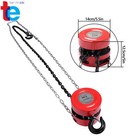 1 Ton Heavy Duty Chain Hoist 2200lbs Lift Hoist Puller Block Hand Tool Winch New