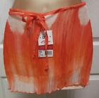 Capezio Micropleated Orange Cream Wrap Ballet Skirt Im346 Lettucedge Tiedyed