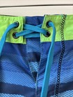 Hurley Men s Board Shorts Size 29 Blue Green Striped Swim Surf Beach Trunks