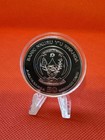 2018 1 Oz  999 Silver Rwanda African Wildlife Series Giraffe Silver Bullion Coin