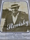 Stavisky French Movie Poster Original 47 63  1974 Alain Resnais Belmondo