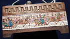 Russian Hand Painted Wooden Carved Box 1102-1