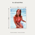 Cheryl Tiegs Autograph Reprint 8x10 Photo Pin-up Portrait
