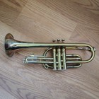 Vintage Cleveland Superior Cornet Trumpet Hn White Co  Brass Instrument W  Case