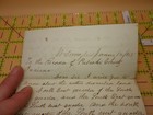 1865 Civil War Era Land Inquiry Letter H E Moon Pulaski County Indiana Autograph
