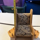 Vintage Sewing Accessory Small Rocking Chair For Needles Thread Scissors