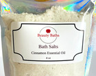 Cinnamon Bath Salts Epsom Salt Bath Soak Gift For Her Therapeutic Body Soak