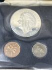 Jamaica 1972 Proof Set Franklin Mint 7 Coins Original Coa Case 1 23 Oz Silver  5