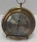 Swift   Anderson Inc  Barometer Compensated English Boston  Ma Brass Weather