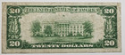 1928  20 Twenty Dollar Gold Certificate Note Woods   Mellon  Serial  A15302349a
