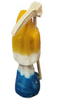 4  Abre Caminos Blue White Reversible Santa Muerte Holy Death Grim Reaper Statue